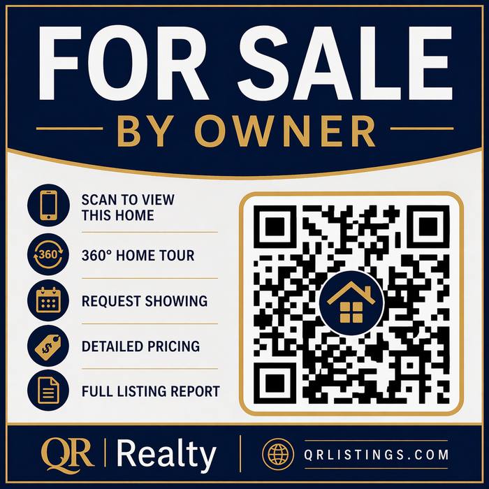 FSBO QR sign variant 3